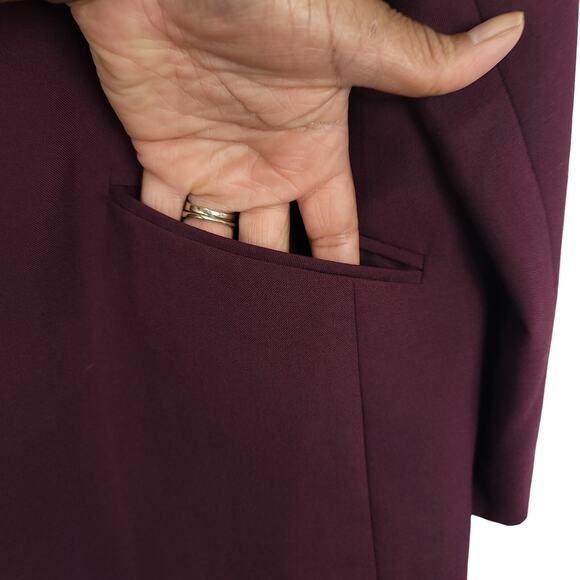 Vintage Pendleton 3 Button Single Breasted Wool Blend Blazer Jacket, Size 14P - Picture 8 of 11